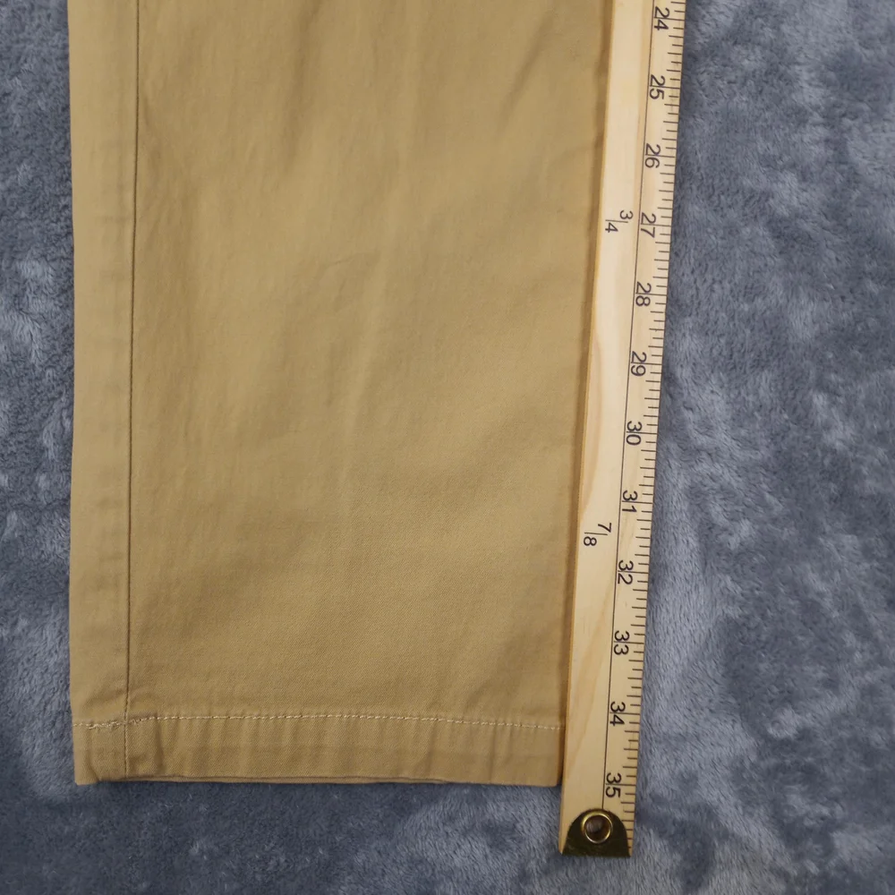 Talbots Women's  Straight Relaxed Chinos in Khakis Pants Size 12p - Picture 15 of 16